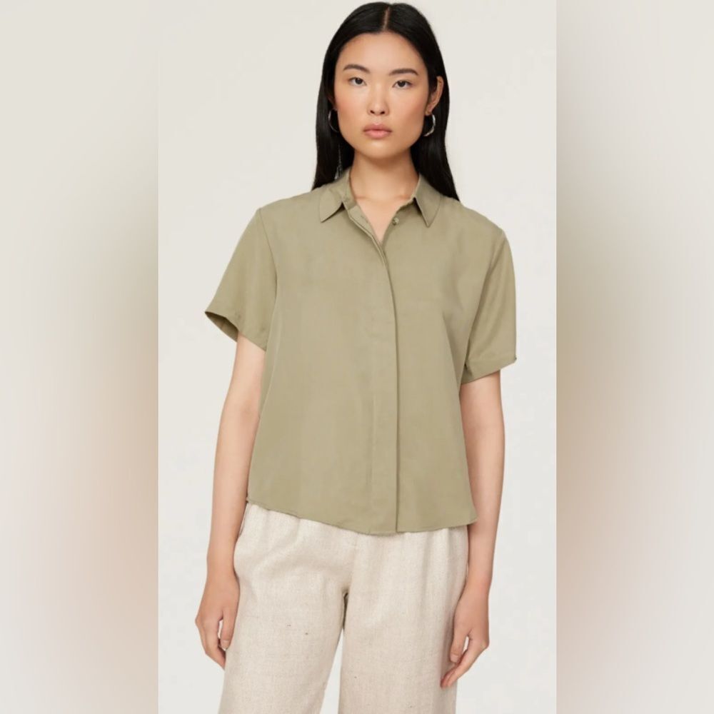 Samsoe Mina Shirt Blouse Size Large